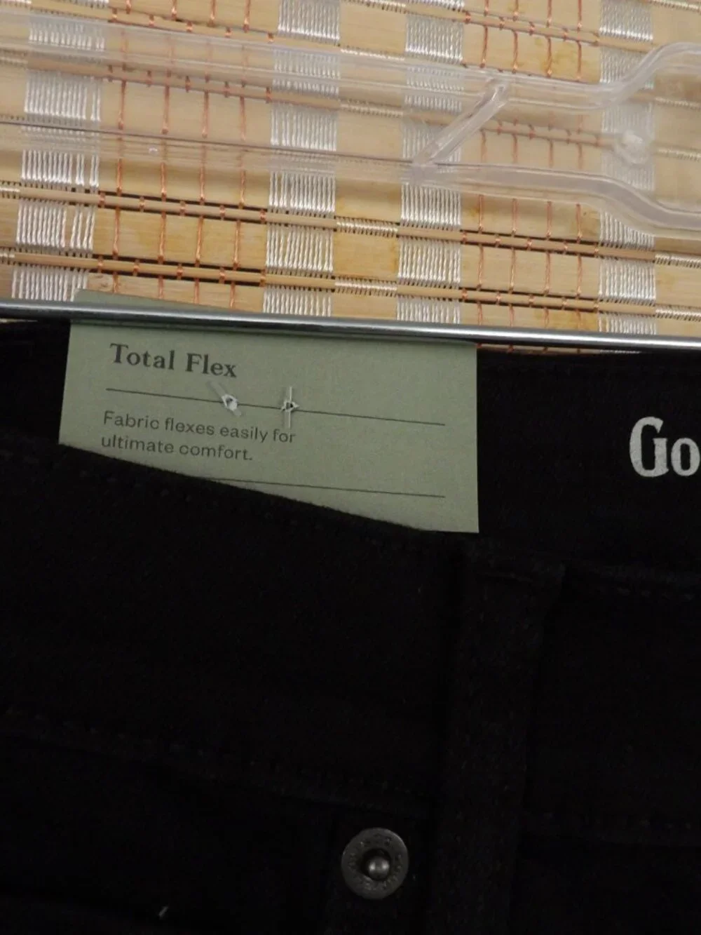 NWT Men's Goodfellow Size 32x32 Athletic Slim Fit Total Flex Black Denim Jeans